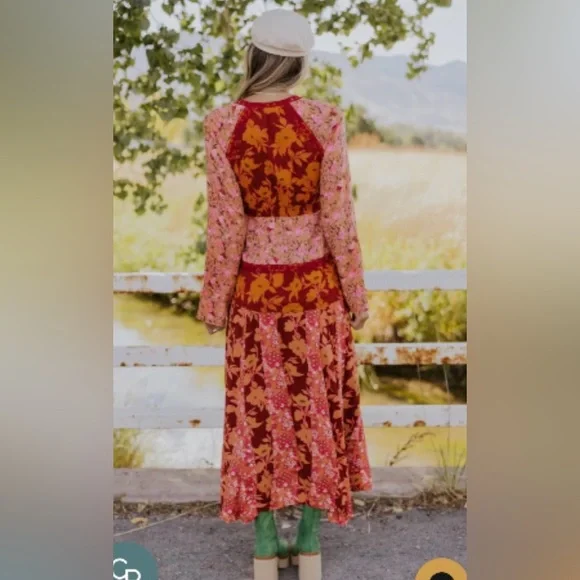 Free People Tilda Wrap Dress, Various Sizes NWOT - Picture 3 of 9